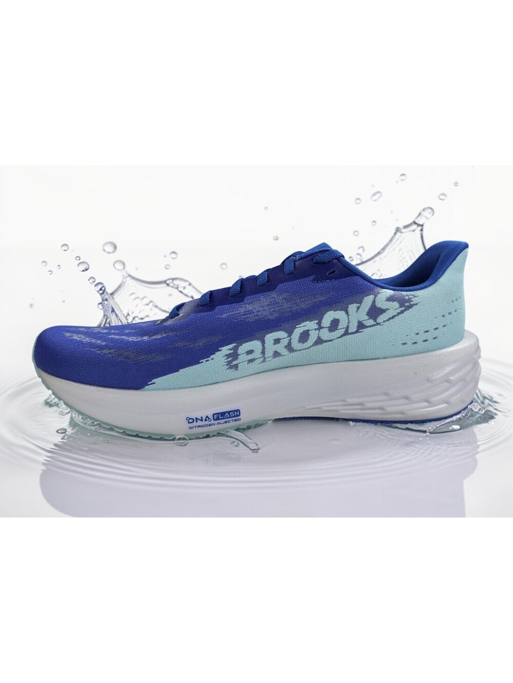 Brooks Launch 11 Men's 11 D Cobalt Limpet Shell Running Shoes 110450 NWOT - Picture 7 of 15